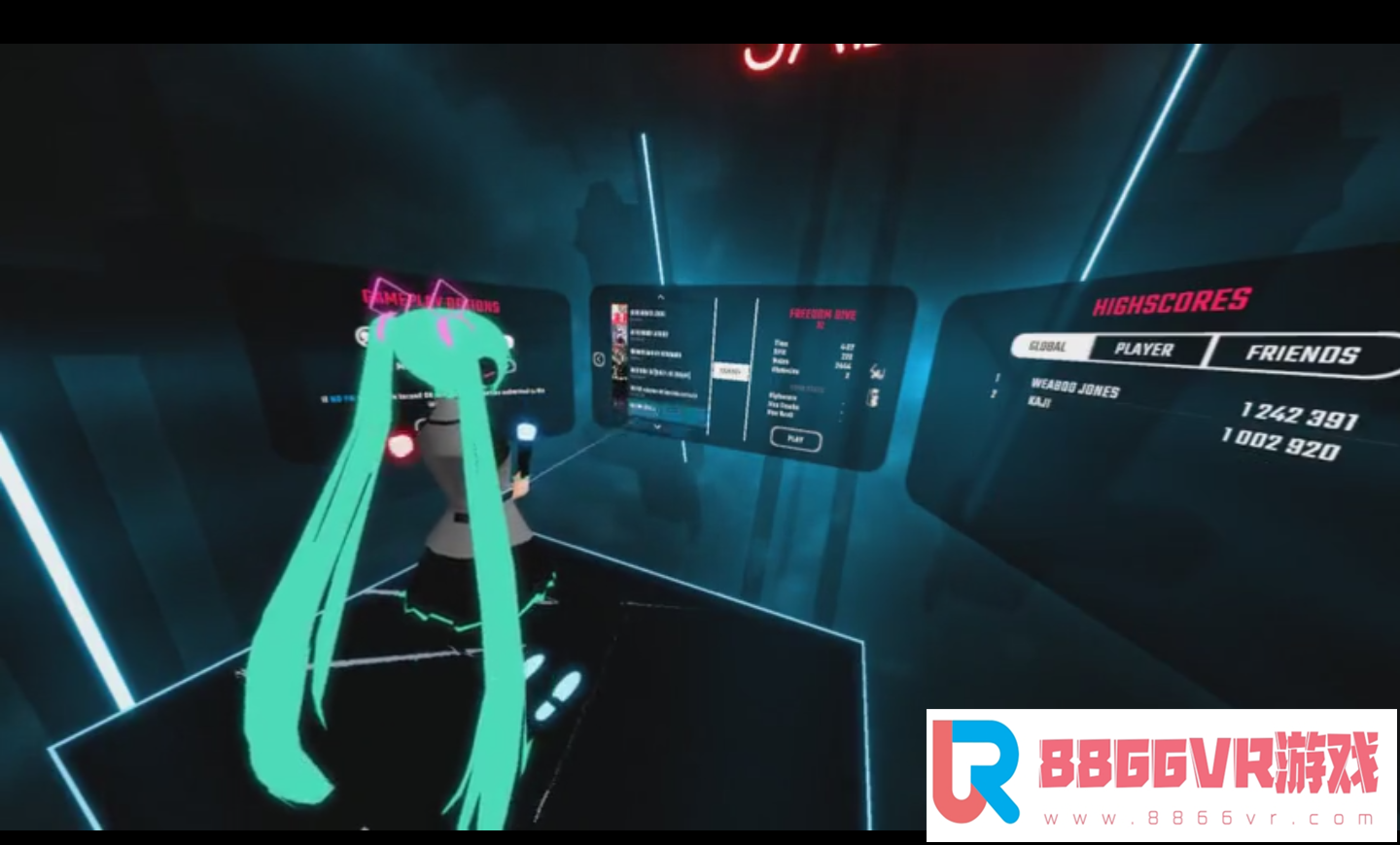 【VR破解】节奏光剑（懒人版+Mod人物） Beat Saber