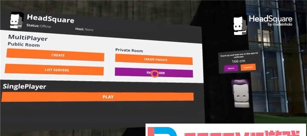 [VR交流学习] 头部板球 VR (HeadSquare - Multiplayer VR Ball Game)