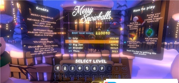 [VR交流学习] 欢乐的雪球 (Merry Snowballs) vr game crack