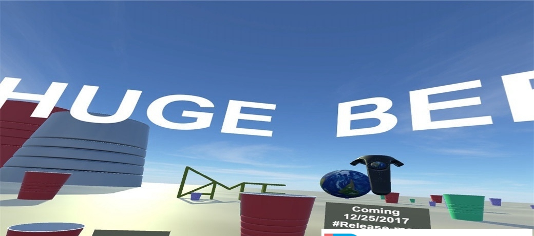 [VR交流学习] 巨大的啤酒挑战 (HUGE BEER PONG CHALLENGES VR)
