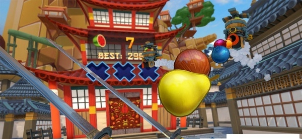 [VR交流学习] 水果忍者VR Fruit Ninja VR 18年版 vr game crack