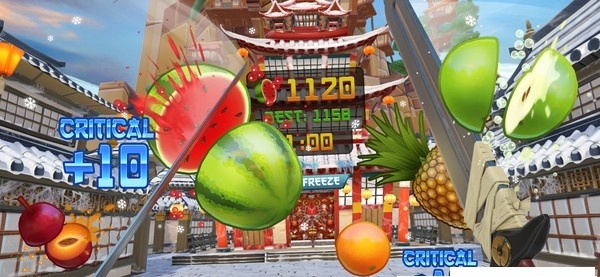 [VR交流学习] 水果忍者VR Fruit Ninja VR 18年版 vr game crack