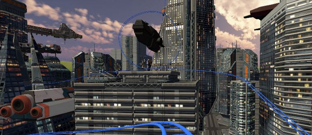 [VR交流学习] 未来城市过山车 (Future City Coaster) vr game crack