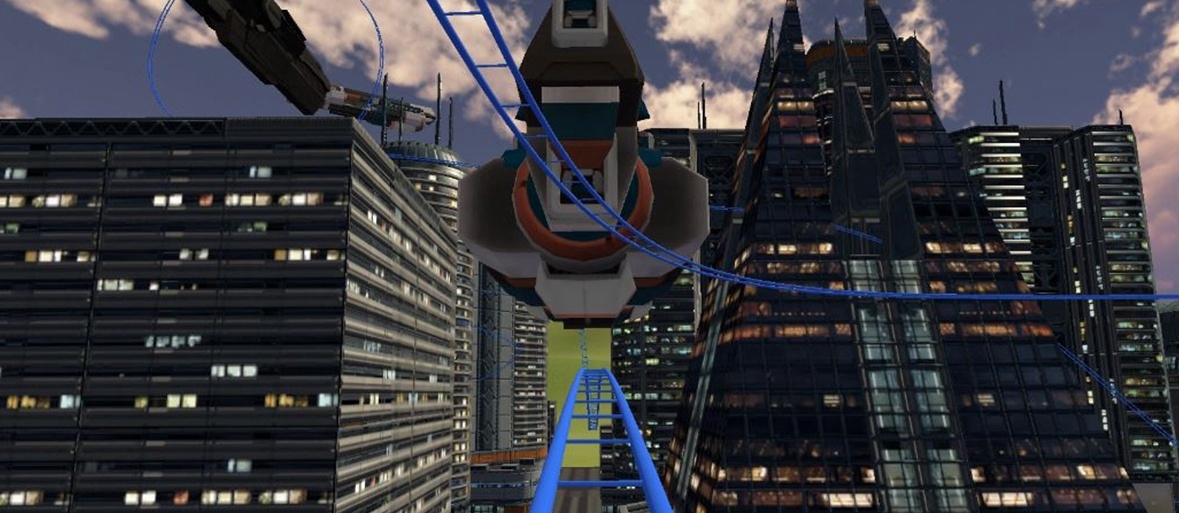 [VR交流学习] 未来城市过山车 (Future City Coaster) vr game crack