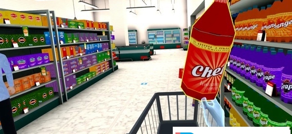 [VR交流学习]超市VR迷你小游戏(Supermarket VR and mini-games)