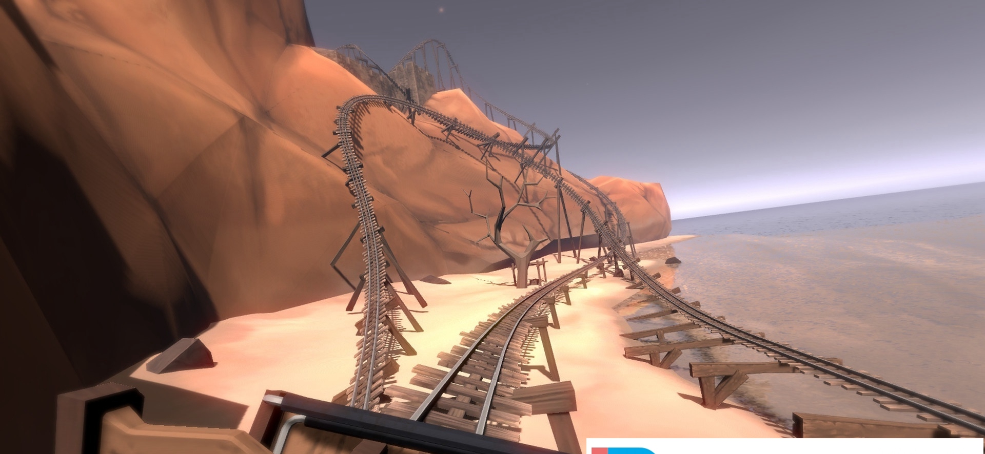 [VR交流学习] 幽灵过山车 VR (Ghost Mountain Roller Coaster)