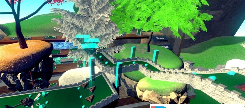 [VR交流学习] 云之大陆:迷你高尔夫VR (Cloudlands:VR Minigolf)