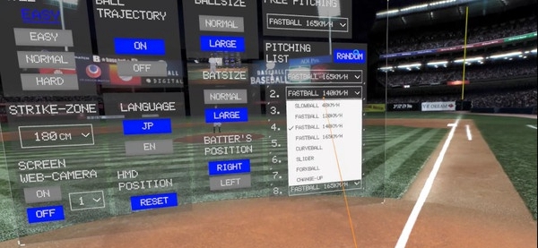 [VR交流学习]VR 梦幻棒球 (VR DREAM MATCH BASEBALL)
