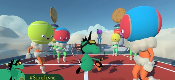 [VR交流学习]VR独角兽：自拍网球 (#SelfieTennis) vr game crack