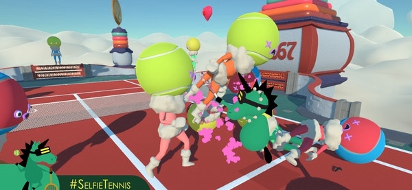 [VR交流学习]VR独角兽：自拍网球 (#SelfieTennis) vr game crack