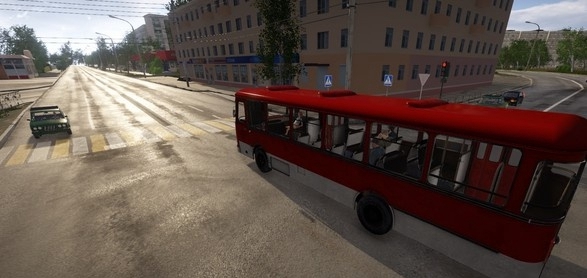 [VR交流学习] 巴士司机模拟器 VR (Bus Driver Simulator 2018)