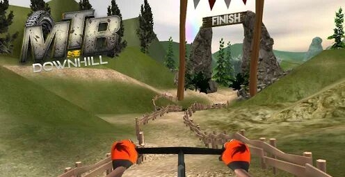 VR - MTB速降自行车比赛：VR自行车（VR - MTB Down Hill）