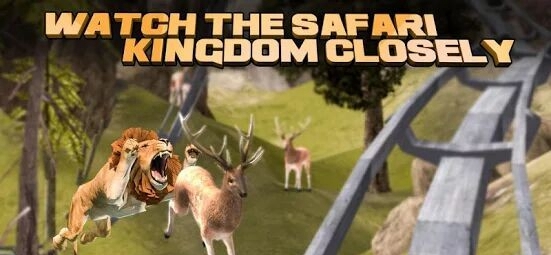 [Android VR] vr-safari过山车乘坐（Safari Roller Coaster Ride VR）