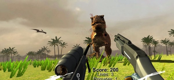 [VR交流] 恐龙狩猎巡逻3D侏罗纪VRDinosaur Hunting Patrol 3D Jurassic VR