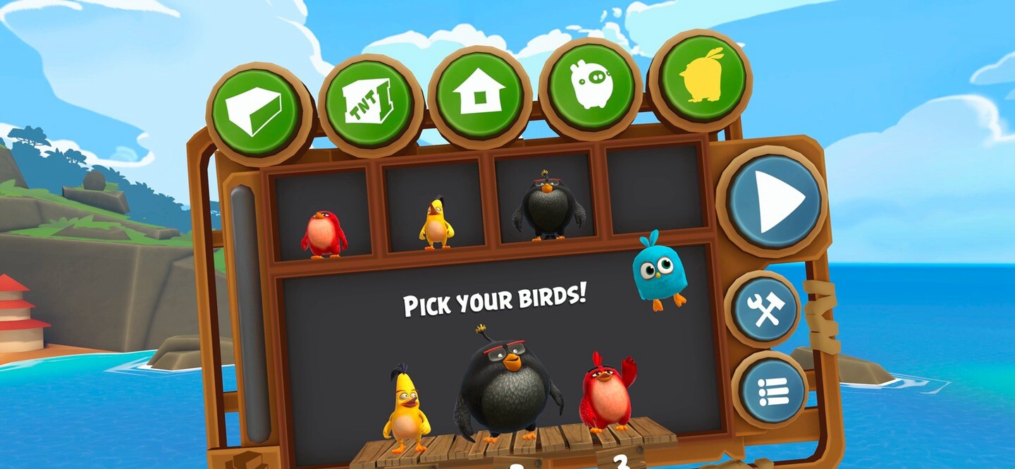 [Oculus quest] 愤怒的小鸟 VR汉化版（Angry Birds VR  Isle of Pigs）
