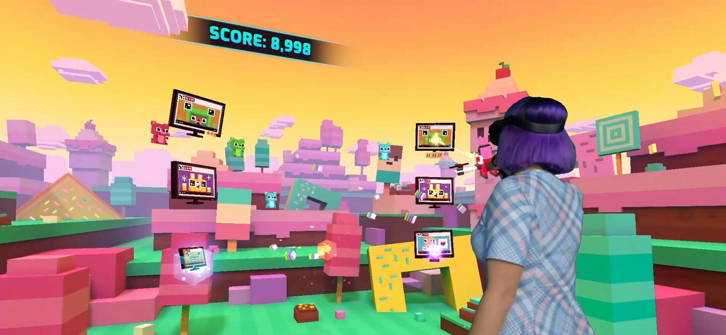 [Oculus quest] 像素射击 VR（Shooty Skies Overdrive）