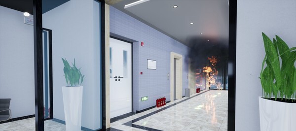 [VR游戏下载] VR火灾逃生应急演练 VR fire emergency simulation system