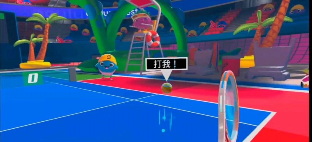 [Oculus quest] 体育争夺战~网球拍VR 汉化版（Sports Scramble VR）