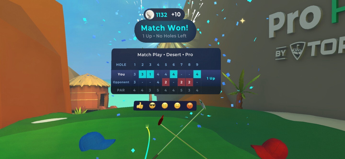 [Oculus quest] 高尔夫球 VR（Topgolf with Pro Putt）