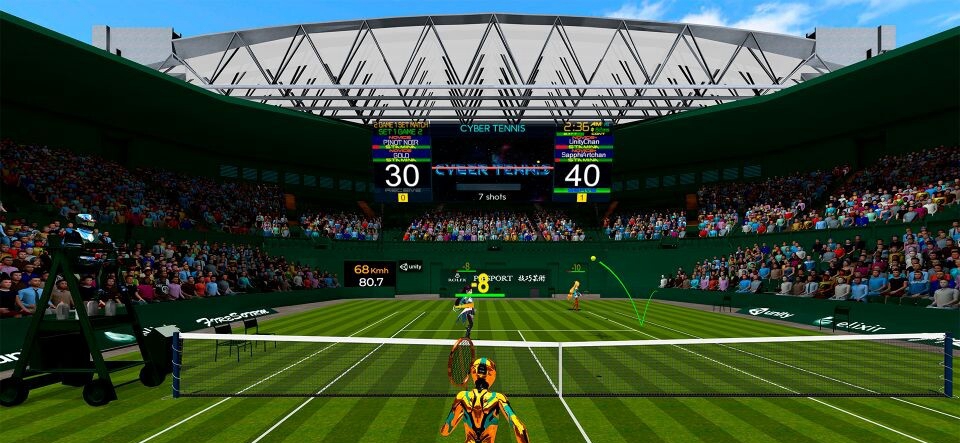 [Oculus quest] 真实网球 VR（CYBER TENNIS VR）