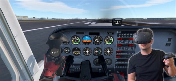 VR飞行模拟器纽约-塞斯纳 (VR Flight Simulator New York - Cessna)