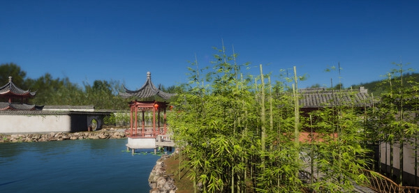 [VR游戏下载]古代园林(VR Chinese Garden Tour (HD): Flying as a dragonfly)