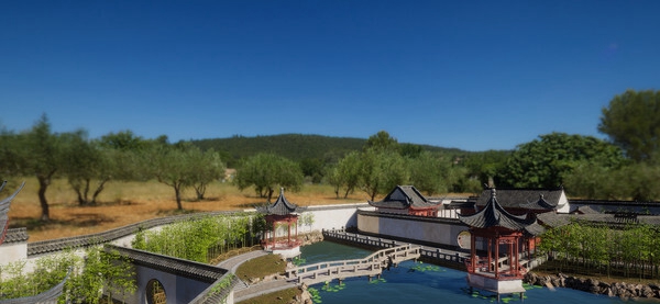 [VR游戏下载]古代园林(VR Chinese Garden Tour (HD): Flying as a dragonfly)