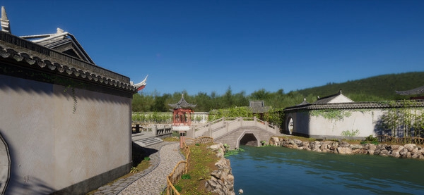 [VR游戏下载]古代园林(VR Chinese Garden Tour (HD): Flying as a dragonfly)