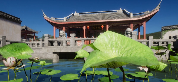 [VR游戏下载]古代园林(VR Chinese Garden Tour (HD): Flying as a dragonfly)