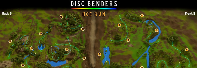 [Oculus quest] VR飞盘（Disc Benders: Ace Run）