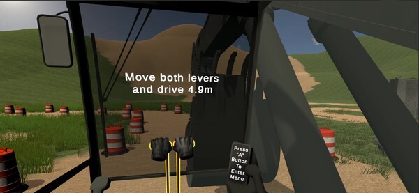 [免费VR游戏下载] 挖掘机模拟器 VR（Excavator Simulator VR）