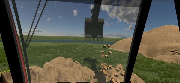 [免费VR游戏下载] 挖掘机模拟器 VR（Excavator Simulator VR）