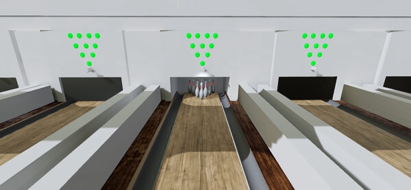 [免费VR游戏下载] 10针保龄球VR（10 Pin Bowling (VR Support)）