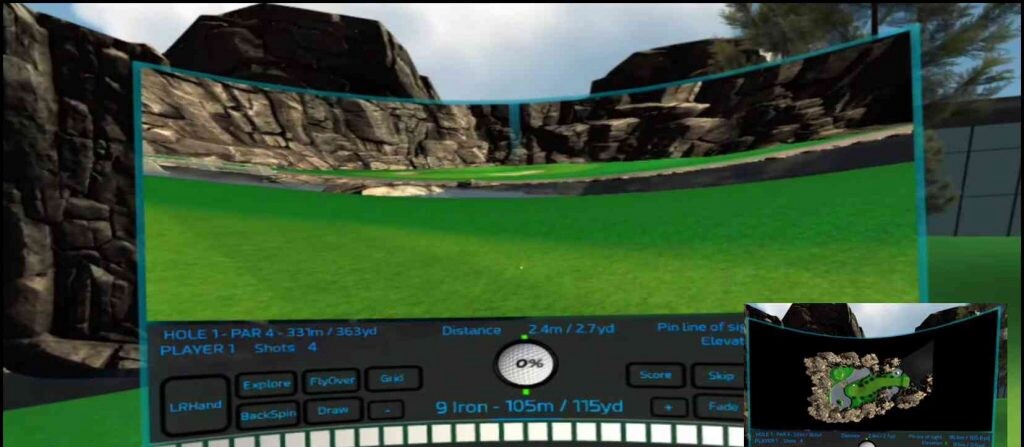 [Oculus quest] 高尔夫俱乐部 VR（exVRience Golf Club）