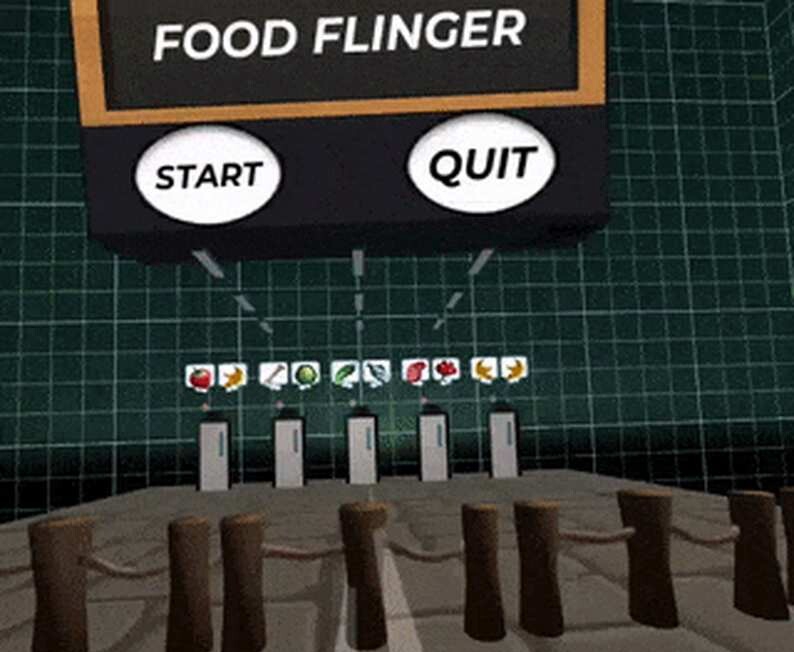 [Oculus quest] 美食捕手 VR（Food Flinger VR）