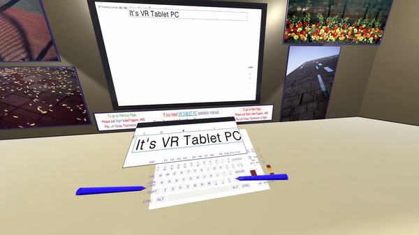 [免费VR游戏下载] 制图 VR（VR Tablet PC）