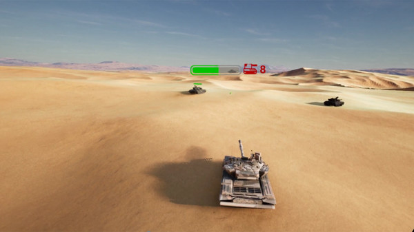 [VR游戏下载]VR中的T90坦克战斗模拟器 T90 Tank Battle Simulator in VR