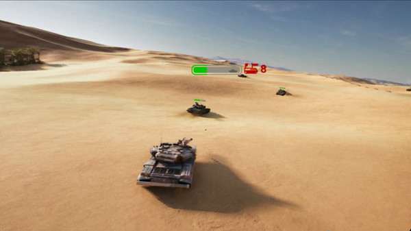 [VR游戏下载]VR中的T90坦克战斗模拟器 T90 Tank Battle Simulator in VR