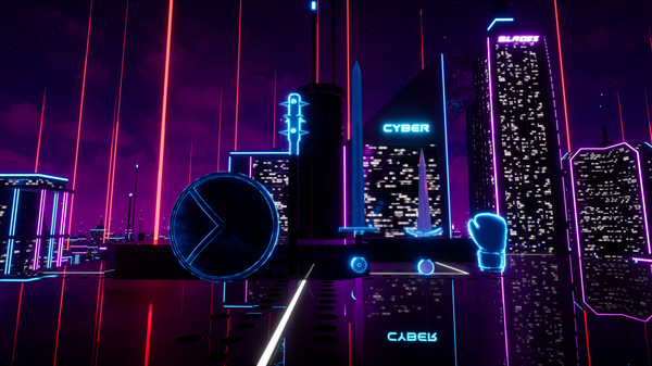 [免费VR游戏下载] 朋克风节奏音乐VR（Cyber Blades）