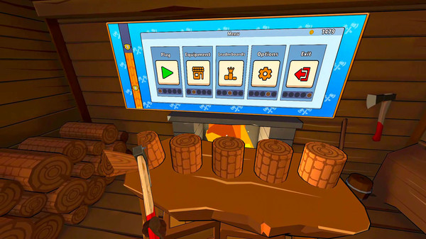 [免费VR游戏下载] 拿起斧头，砍树，打破纪录(Timberman VR)