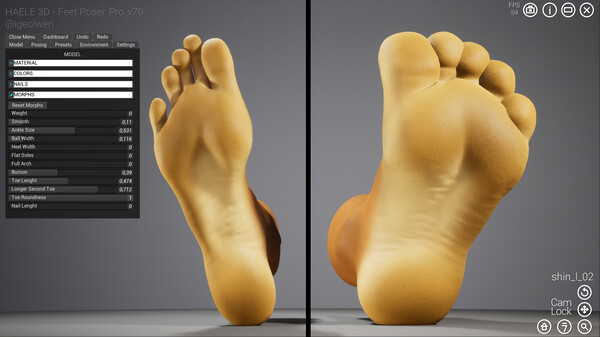 [VR游戏下载] 足控狂喜（HAELE 3D - Feet Poser Pro）