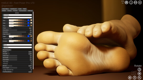 [VR游戏下载] 足控狂喜（HAELE 3D - Feet Poser Pro）