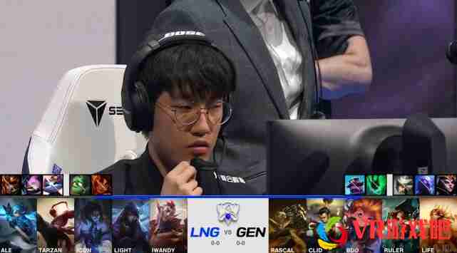LNG惨败于GEN，苦吞首败！icon被BDD单杀2次，仅23分钟落败
