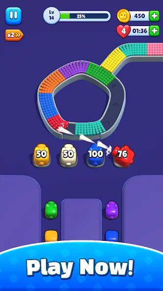 Block Loop Shooter截图2