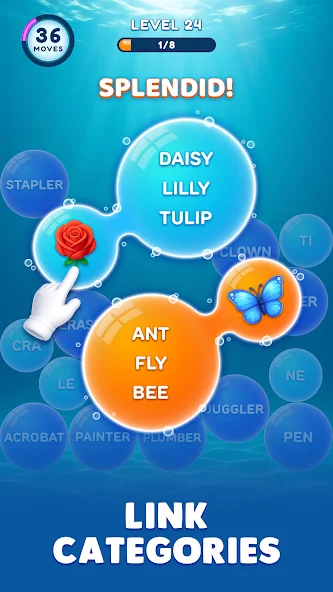 Bubble Word Jam截图4