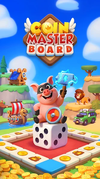 Coin Master - Board Adventure截图1