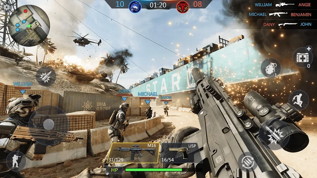 FPS Strike Ops : Modern Arena截图4