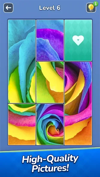Jigsawcard Solitaire Puzzle截图2