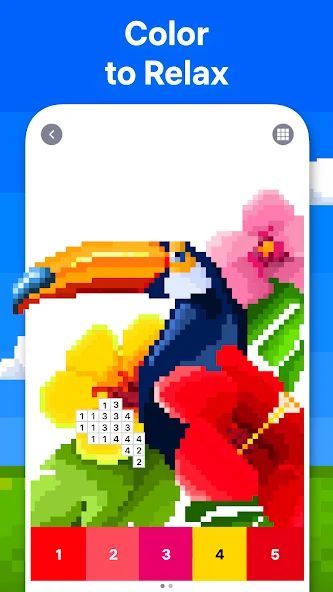 Pixel Art - Color by Number截图1