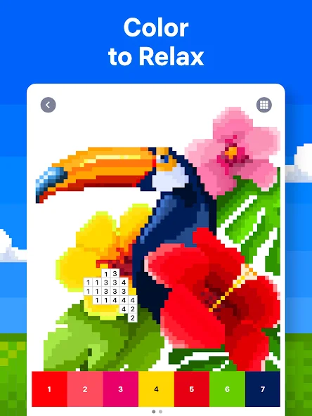 Pixel Art - Color by Number截图9
